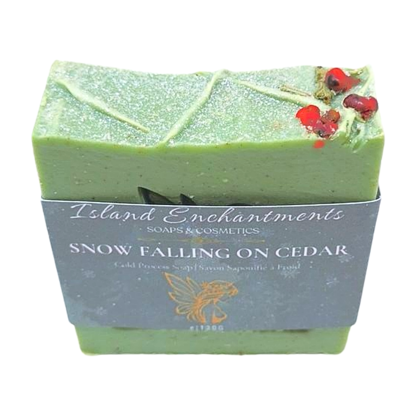 Snow Falling On Cedar