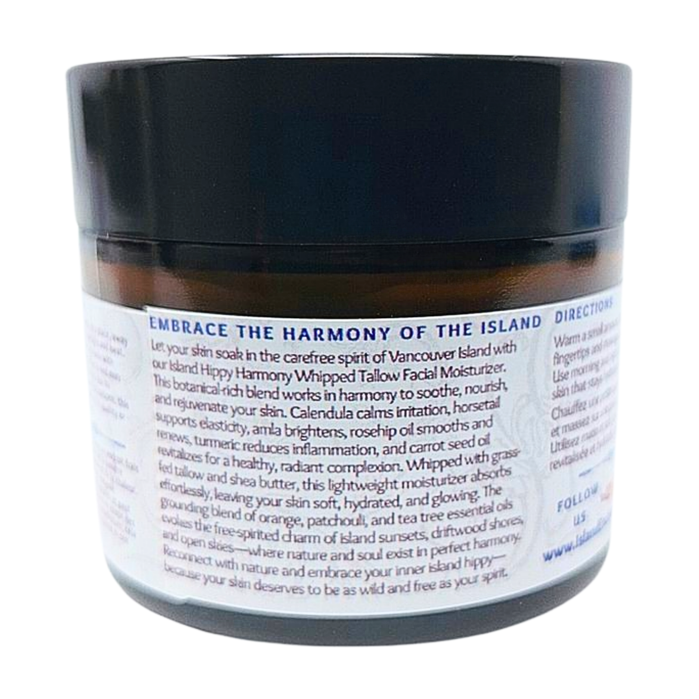 Island Hippy Harmony Tallow Facial Moisturizer