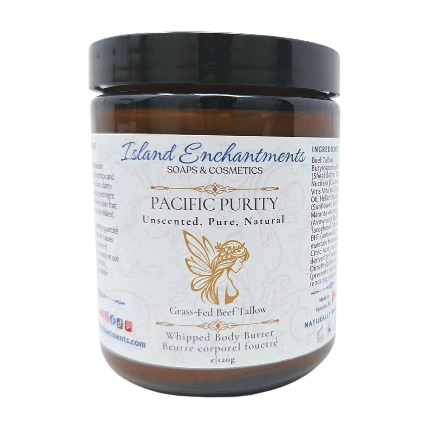 Pacific Purity Whipped Tallow Body Butter