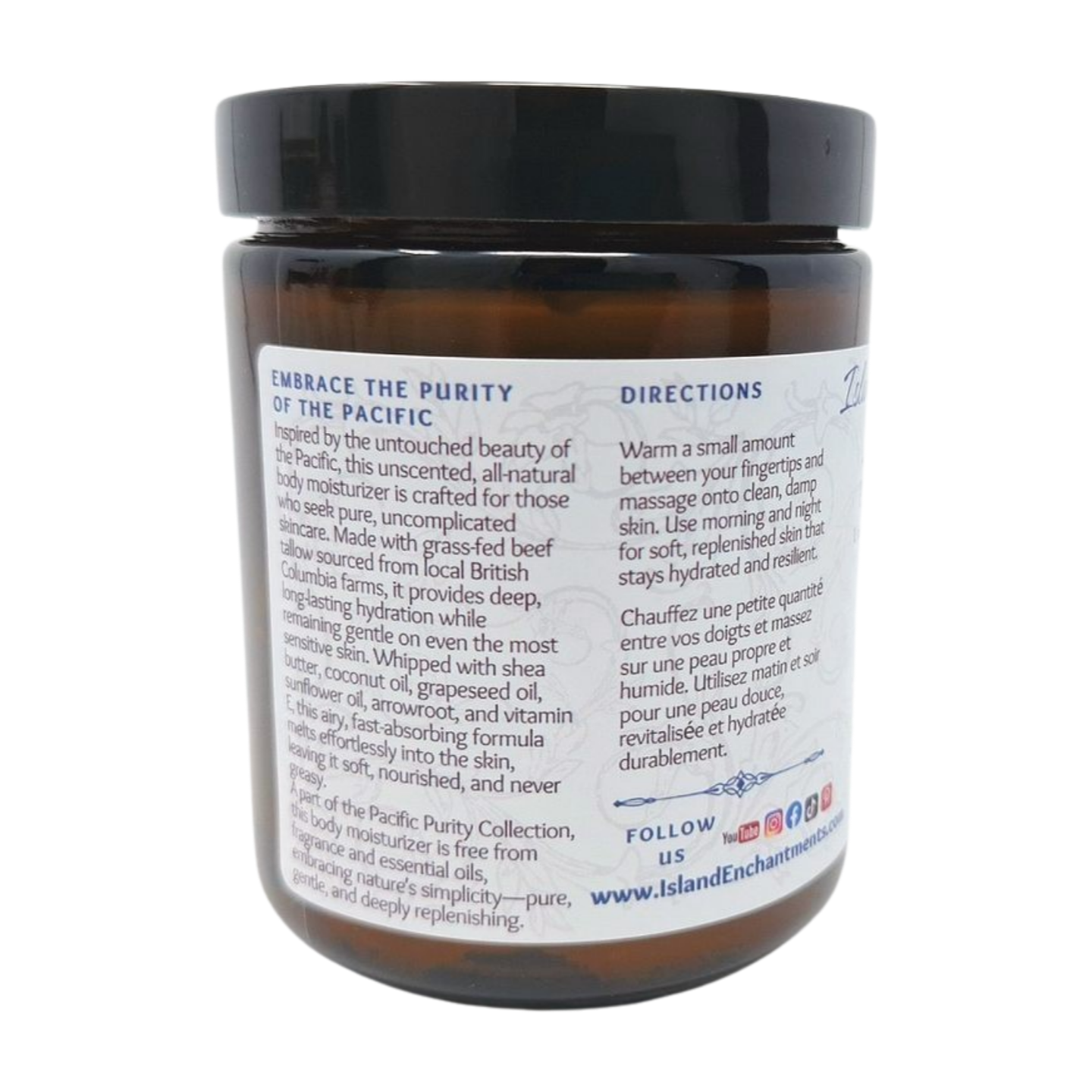 Pacific Purity Whipped Tallow Body Butter