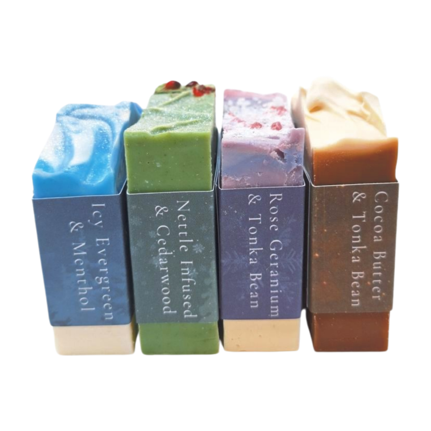 Boxed Set of 4 Holiday Soaps