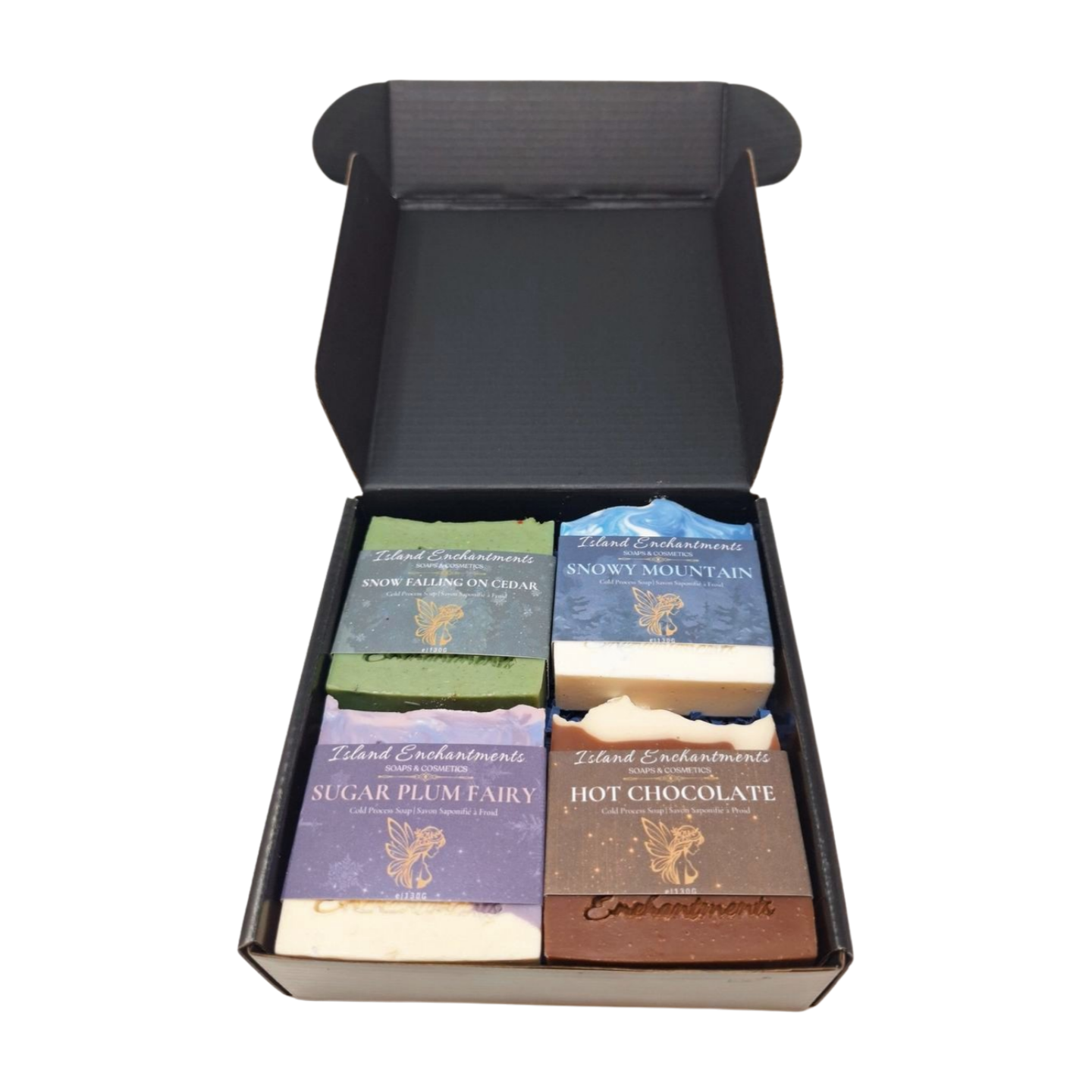 Boxed Set of 4 Holiday Soaps