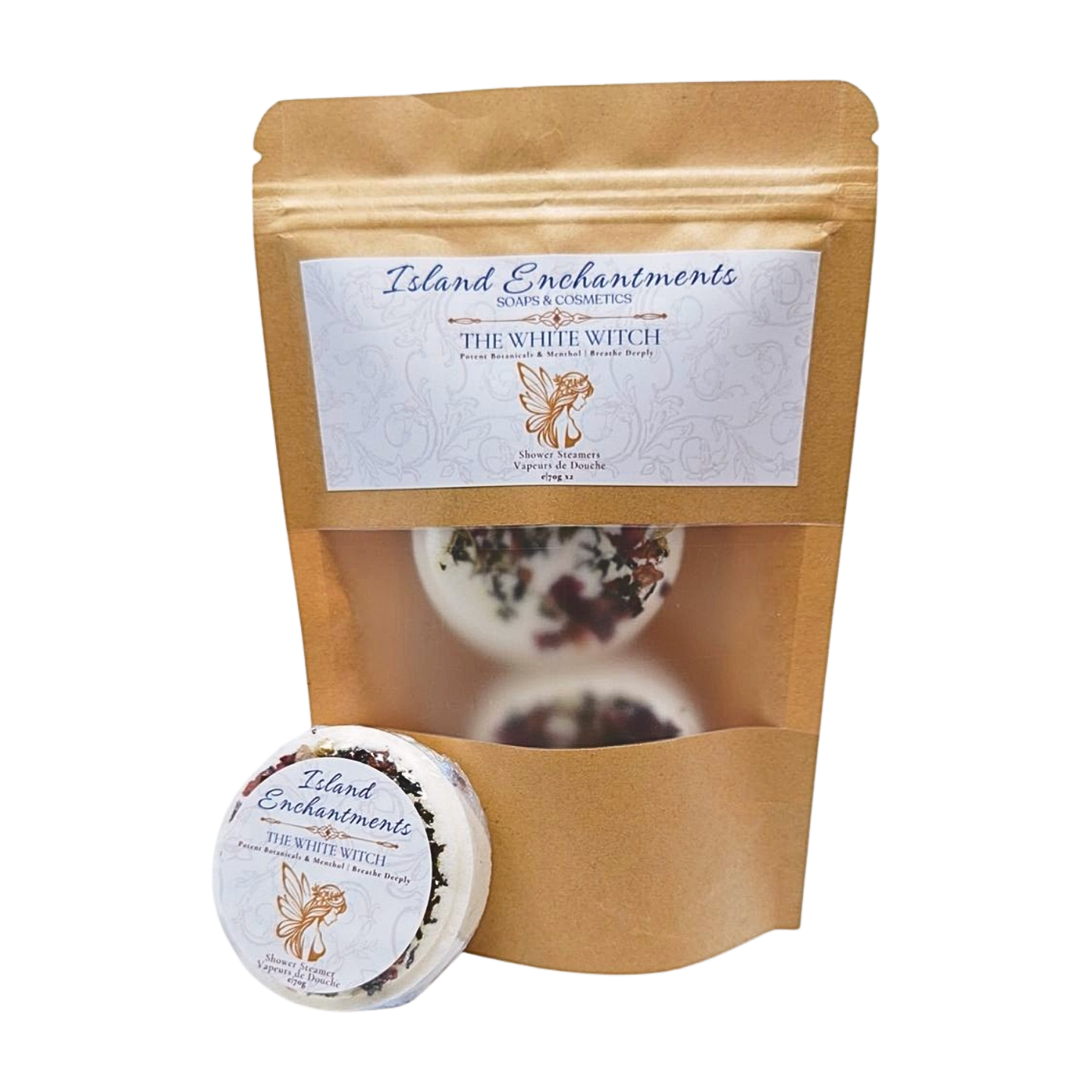 The White Witch Botanical Shower Steamers
