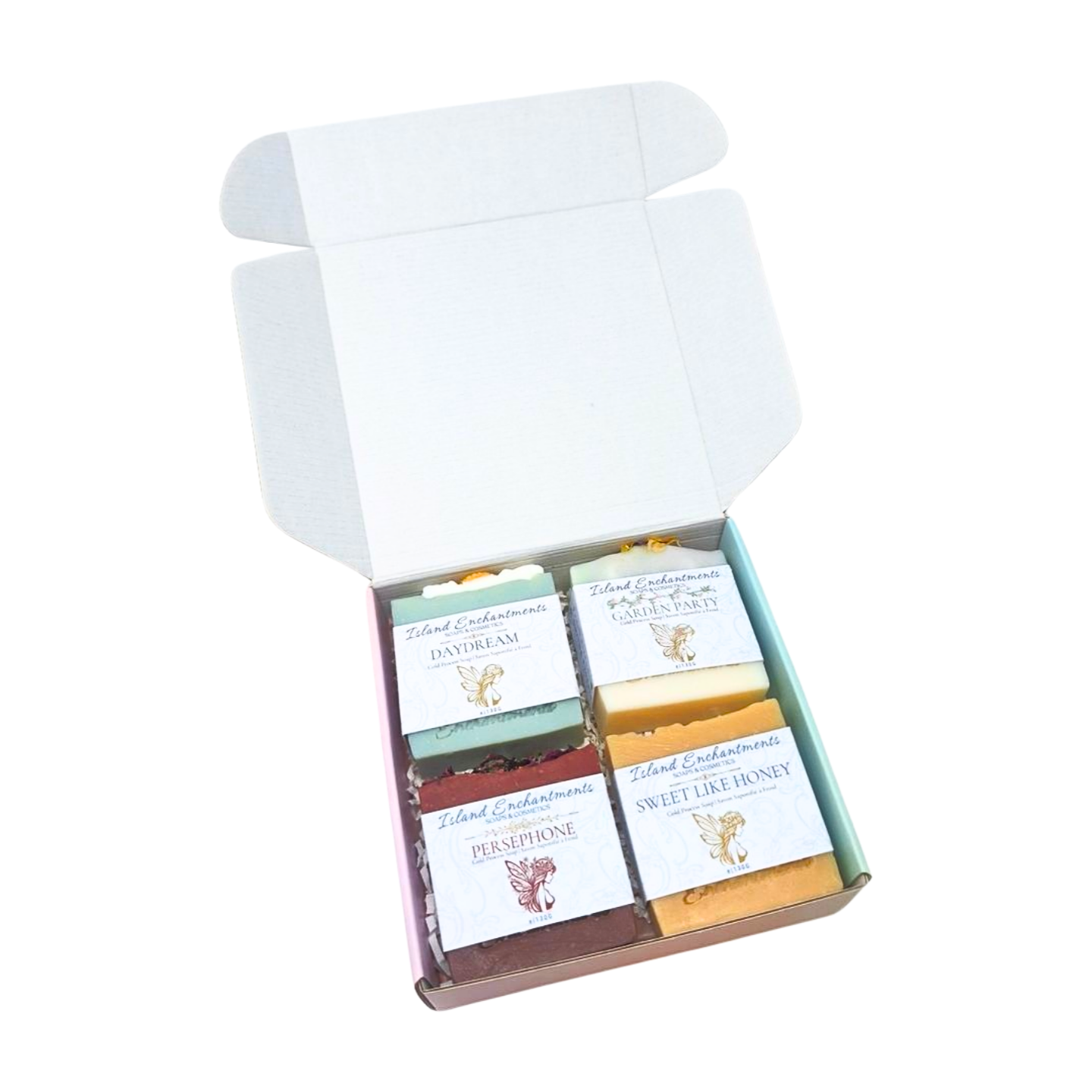 Boxed Set of 4 Spring Botanical Soaps