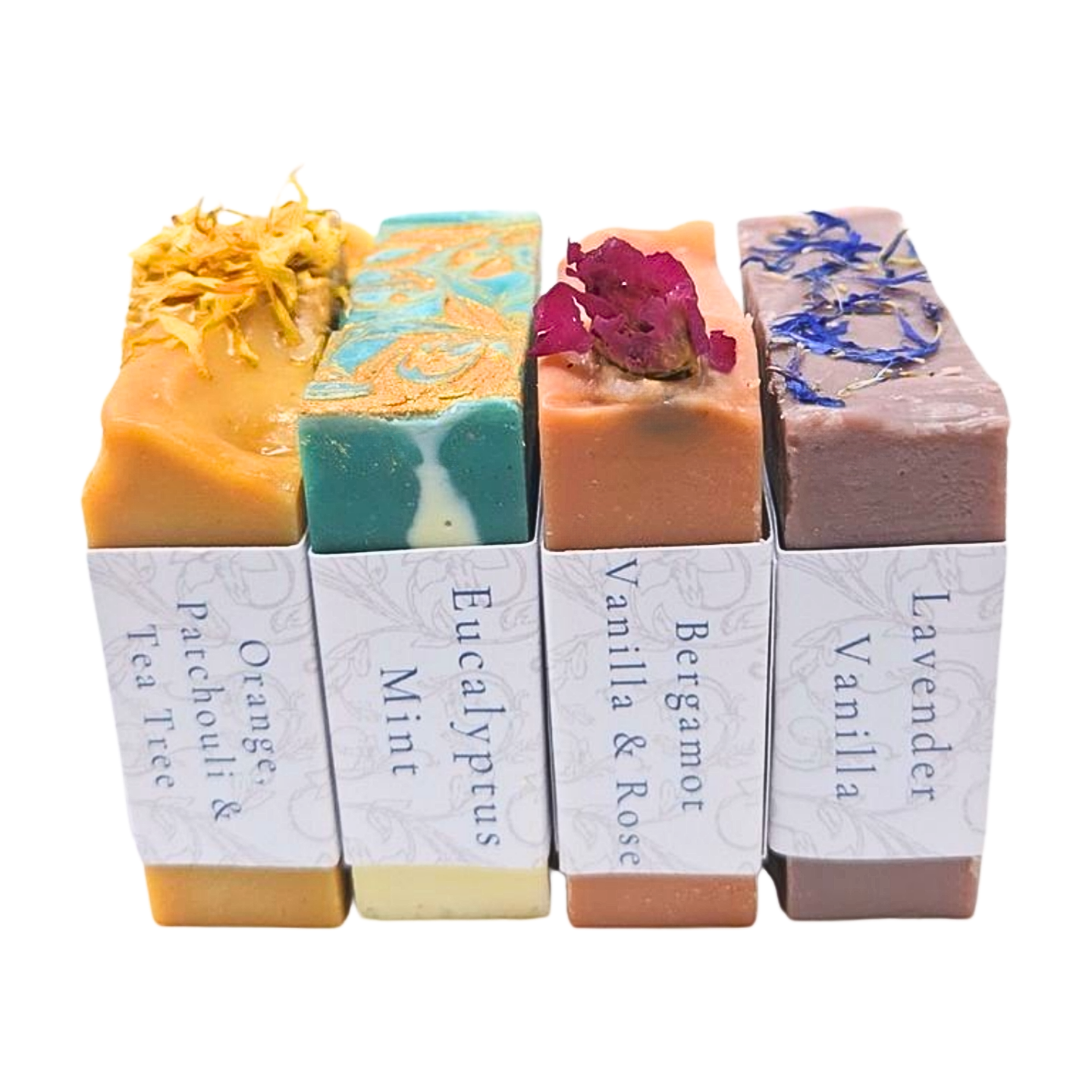 Boxed Set Of 4 Botanical Soaps
