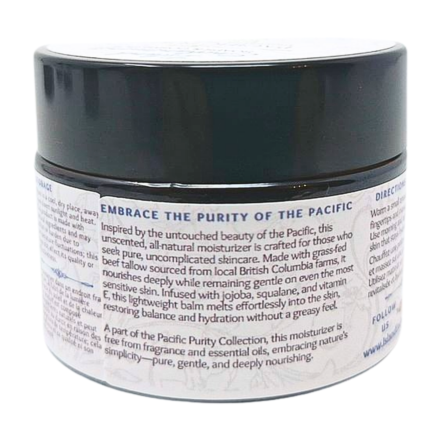 Pacific Purity Tallow Facial Moisturizer