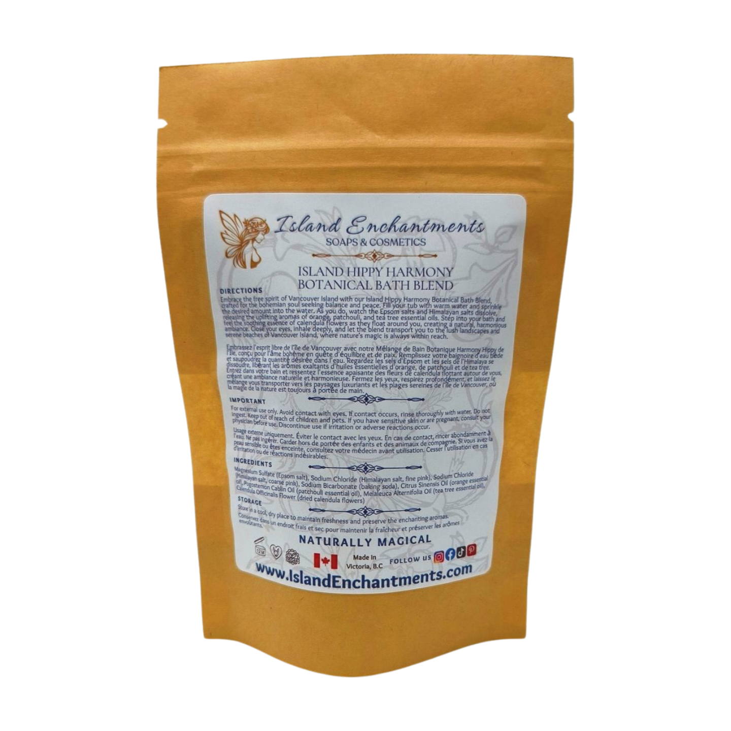 Island Hippy Harmony Botanical Bath Blend