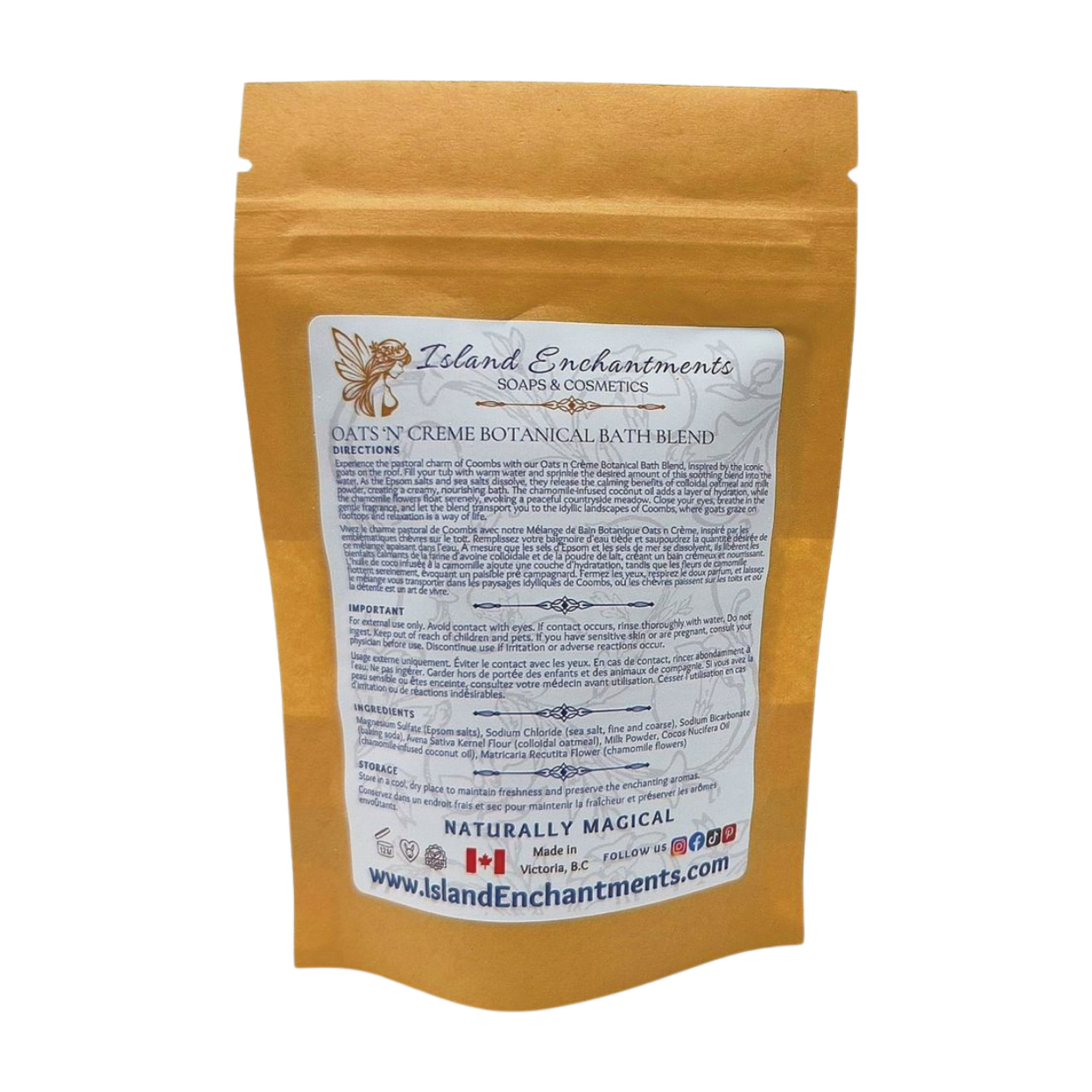 Oats ‘n’ Crème Botanical Bath Blend