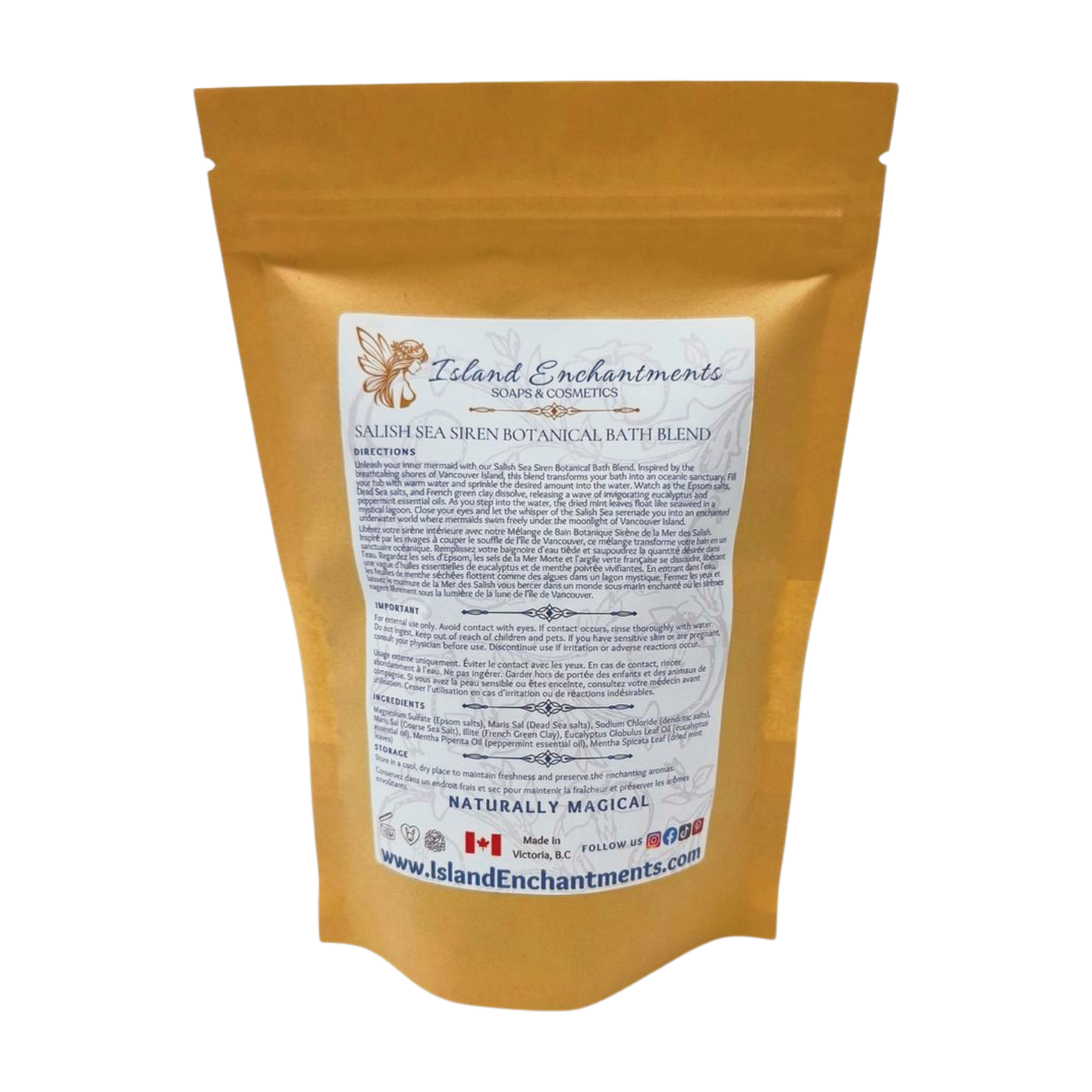 Salish Sea Siren Botanical Bath Blend