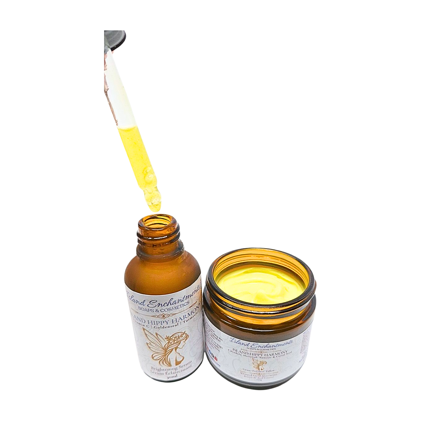 Island Hippy Harmony: Golden Glow Duo