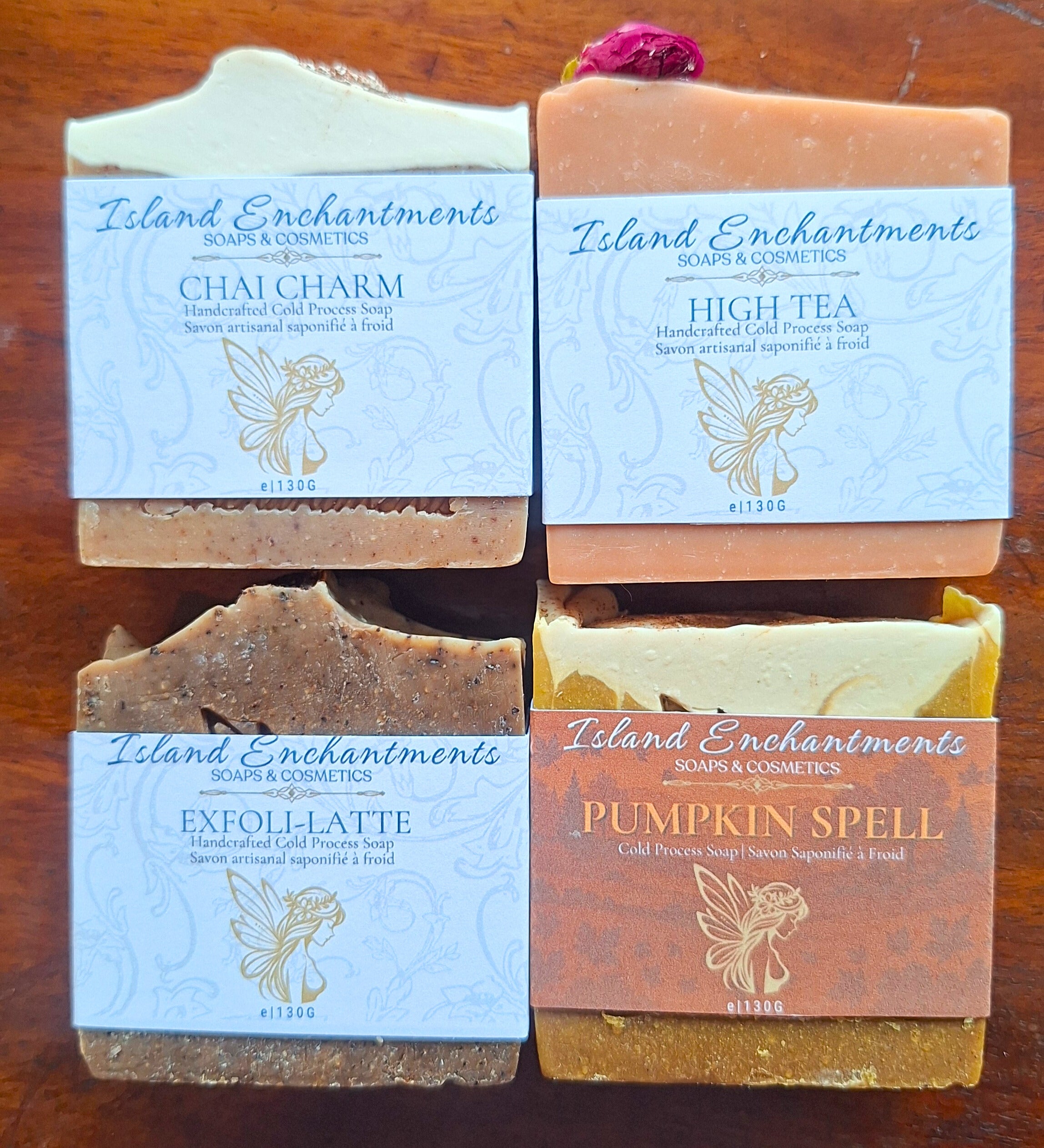 Cozy Beverages Soap Gift Set (4 Bars)