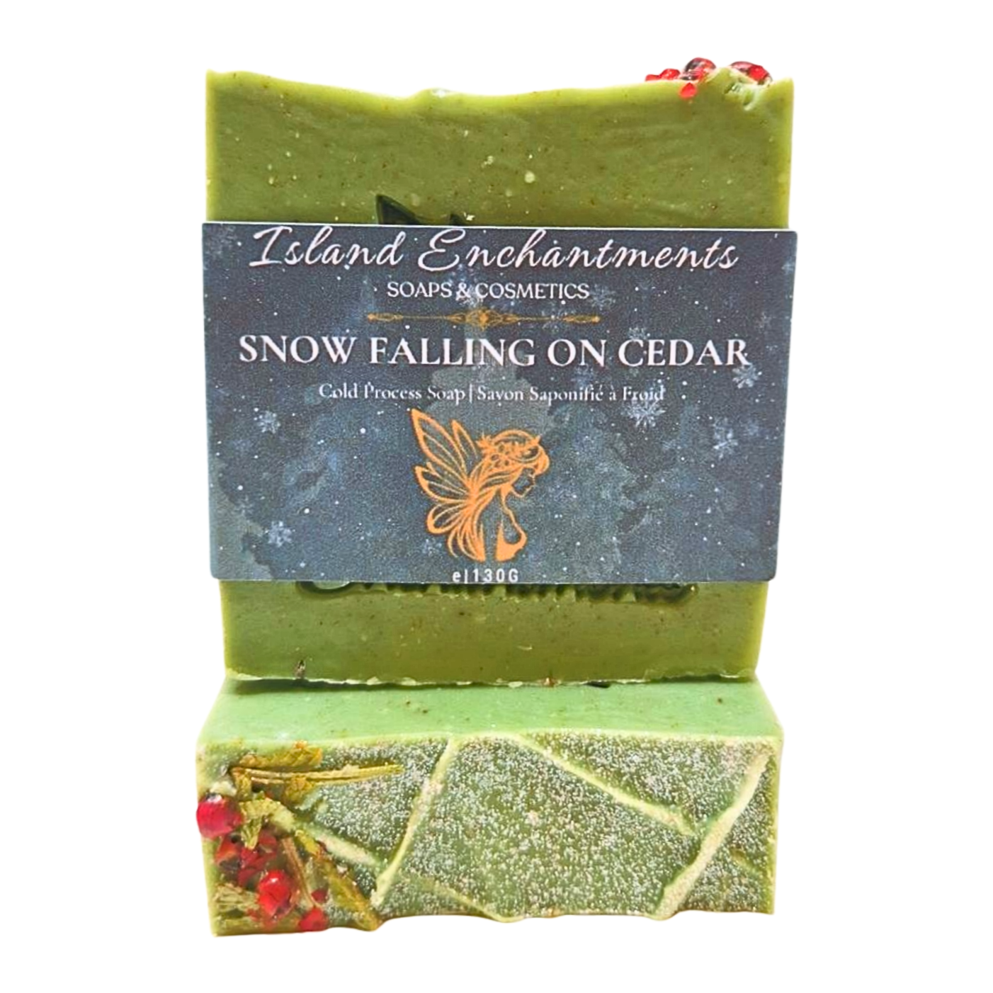 Snow Falling On Cedar